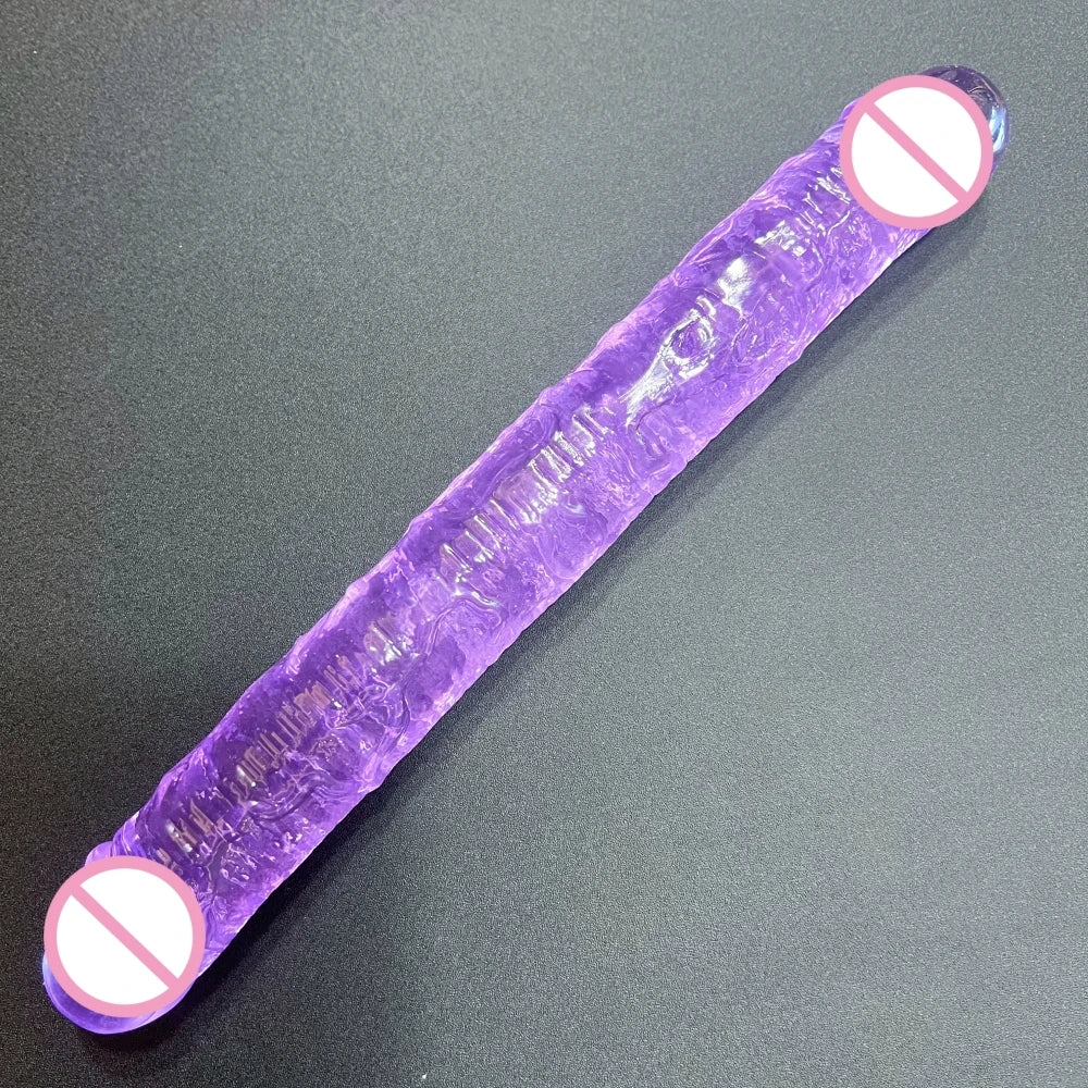 Double Dildo Realistic Penis Lesbian Couple Toys  double penetration Sex Toys for Woman Anal Vigina Adult Sex Products