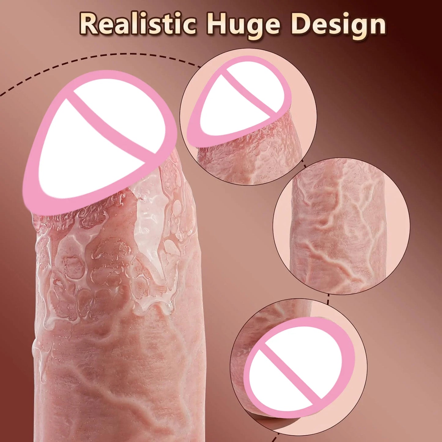 Realistic Dildo Vibratior Toy For Women Masturbation Telescopic Penis Penetration Anal Vibration Big Dick Dildos Adult Sex Toys