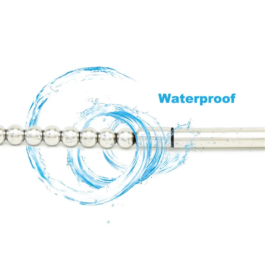 Sex Toy for Men Horse Eye Stick Stimulation Urethral Plug Urethra Beads Stainless Steel Electro Stimulation Male Masturbator