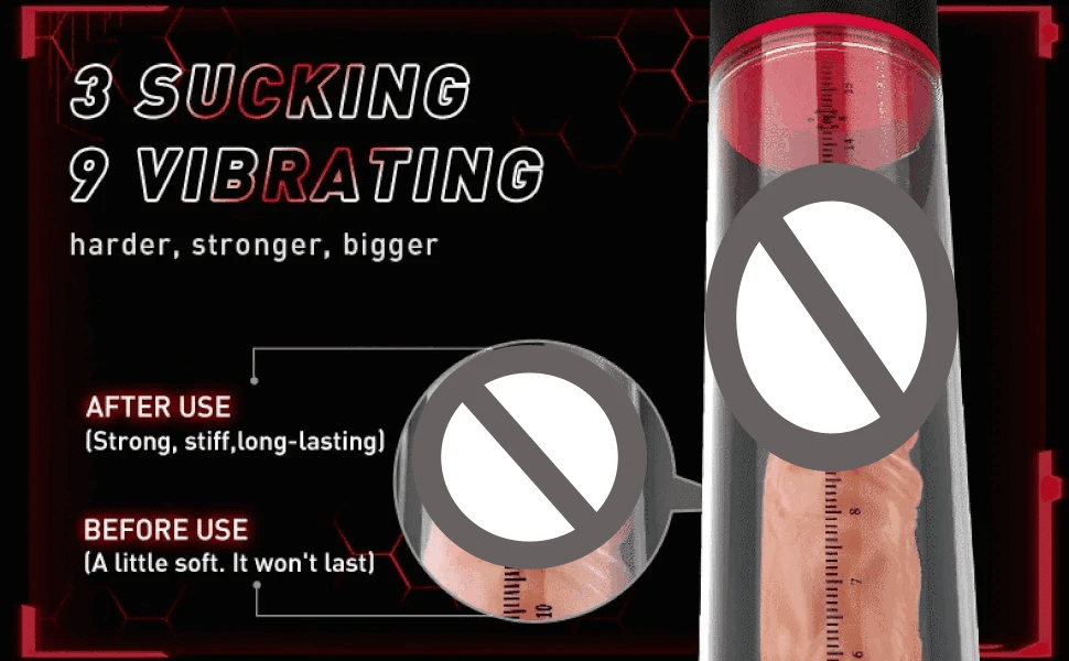 Male Masturbator Penis Pump Men Sex Toy Pocket Pussy Stroker 3D Realistic Textured 9 Vibration & 3 Suction Blowjob Machine