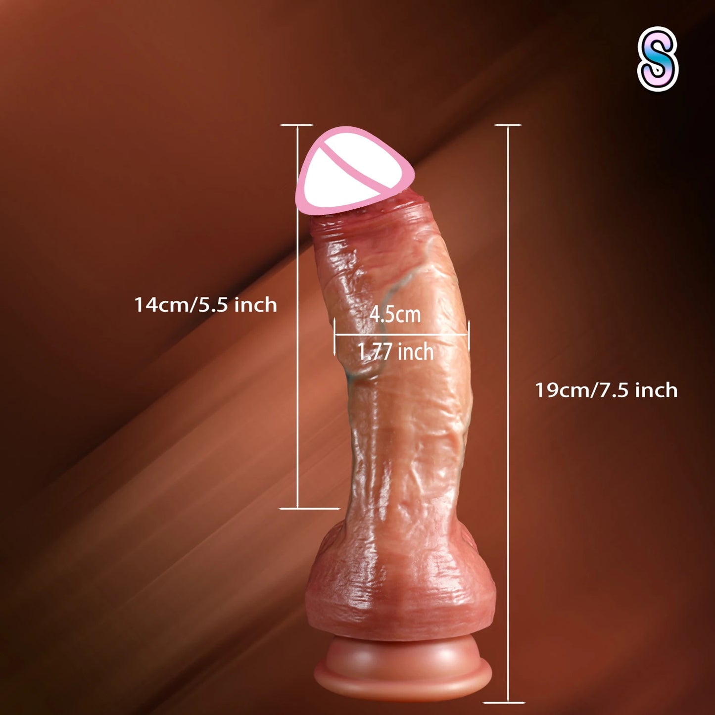 Soft Big Dildos for Women Anal Dick Sex Toys Men Women Gay Cock Butt Plug Vaginal Anal Stimulation Silicone Large Real Dildo