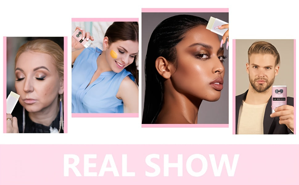 1pc Wax Stick for Hair, Hair Pomade Stick Long-Lasting Styling Wax Stick, Hair Wax Stick Smoothing & Slick Stick for Hair Wigs, Styling Waxes for Fly Away & Edge Frizz Hair