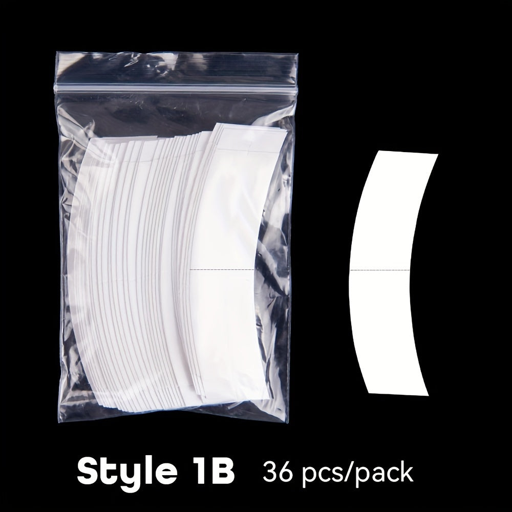 36 Pieces Waterproof Double Side Adhesive Lace Front Wig Tape for Hair Extension and Toupee Wigs