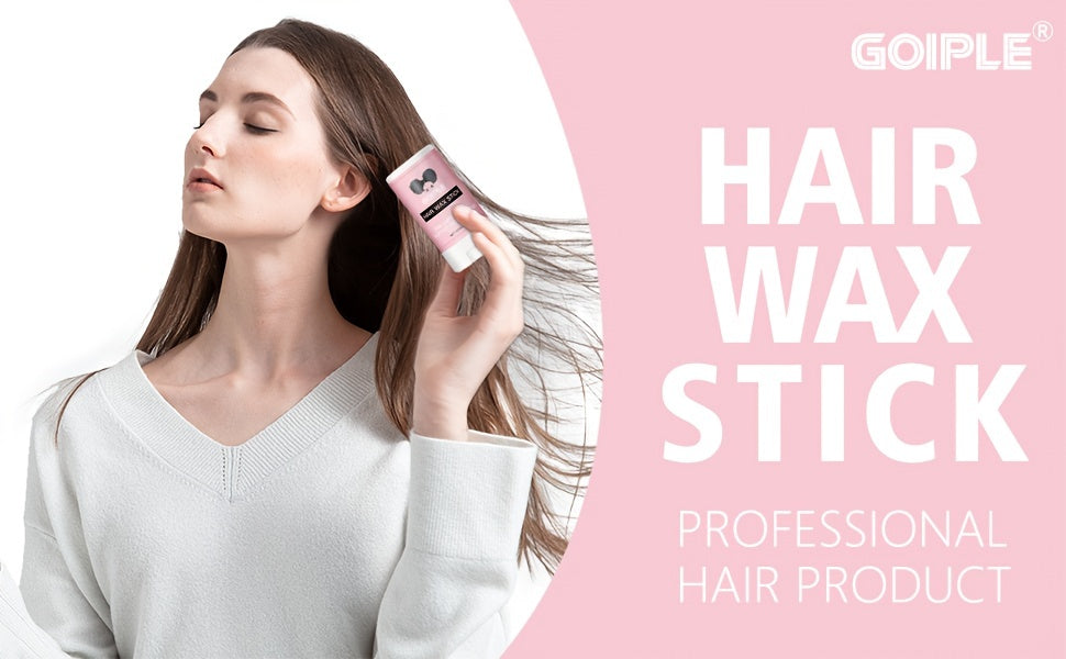 1pc Wax Stick for Hair, Hair Pomade Stick Long-Lasting Styling Wax Stick, Hair Wax Stick Smoothing & Slick Stick for Hair Wigs, Styling Waxes for Fly Away & Edge Frizz Hair